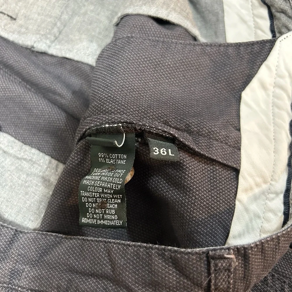 Rodd‎ & Gunn Pants Mens 36x32 Grey Chino Stretch Slim Fit